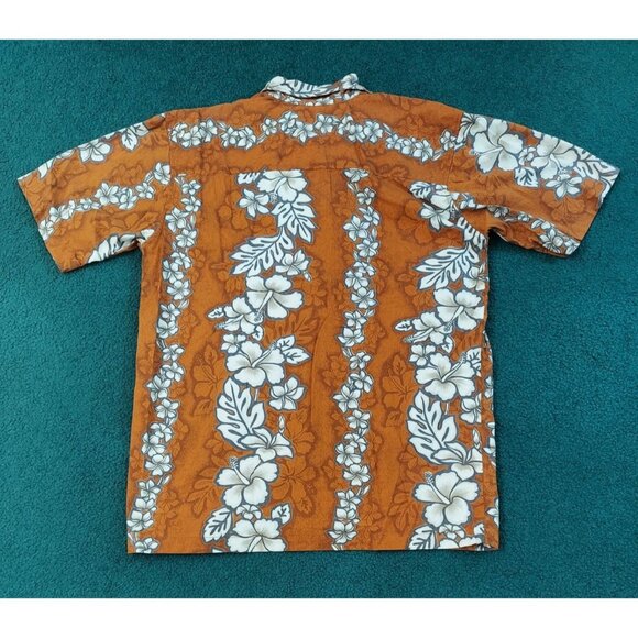 Enesko Jeans Floral Artwork Button Up Shirt Medium L - Picture 8 of 8